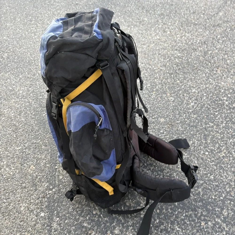 Kelty Coyote 4500 Internal Frame Hiking Back Pack Light‎ Blue Backpacking Gorp